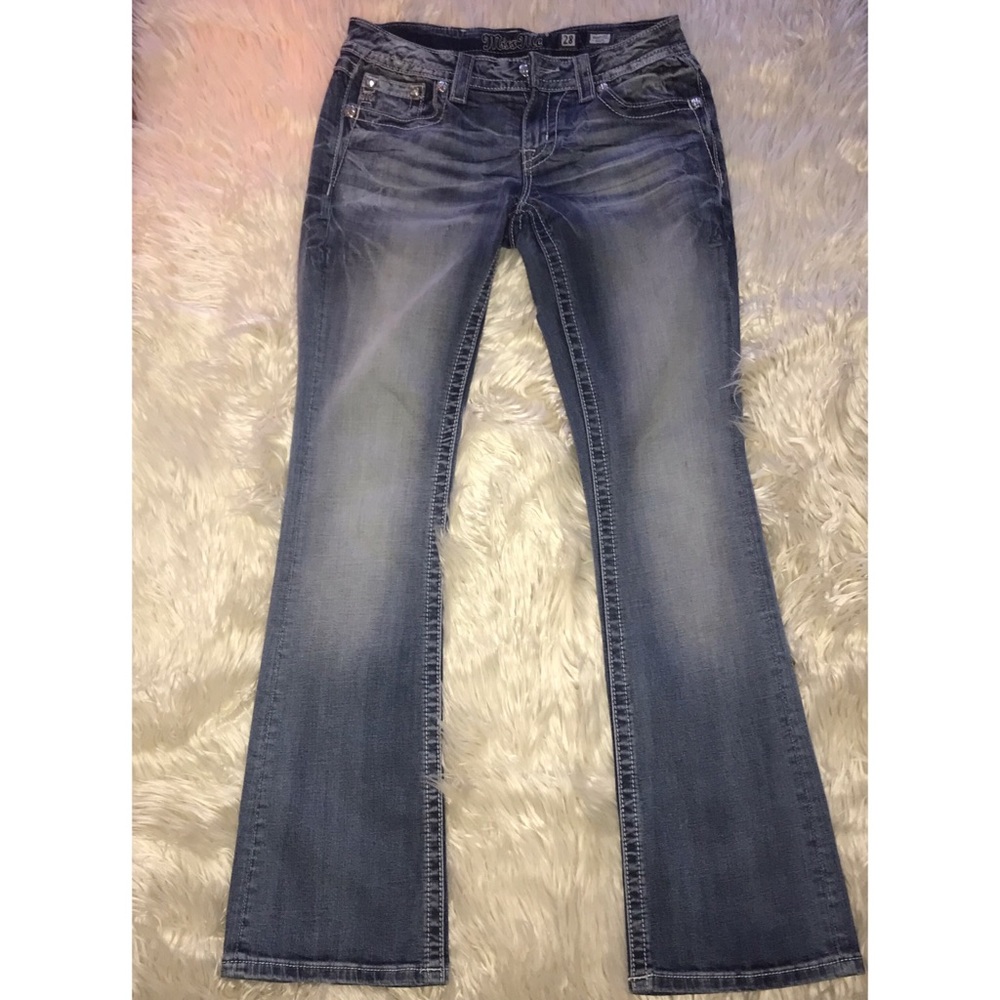 Miss Me Embellished Distressed Jeans